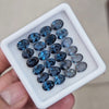 24 Pcs of Natural London Blue Topaz Faceted | Oval | Size: 8x6mm