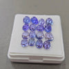 16 Pcs Natural Tanzanite Cabochons |6-8mm | Shape: Oval