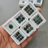 6 Box of Faceted Black Opal | 6mm to 11mm | Comes with Box