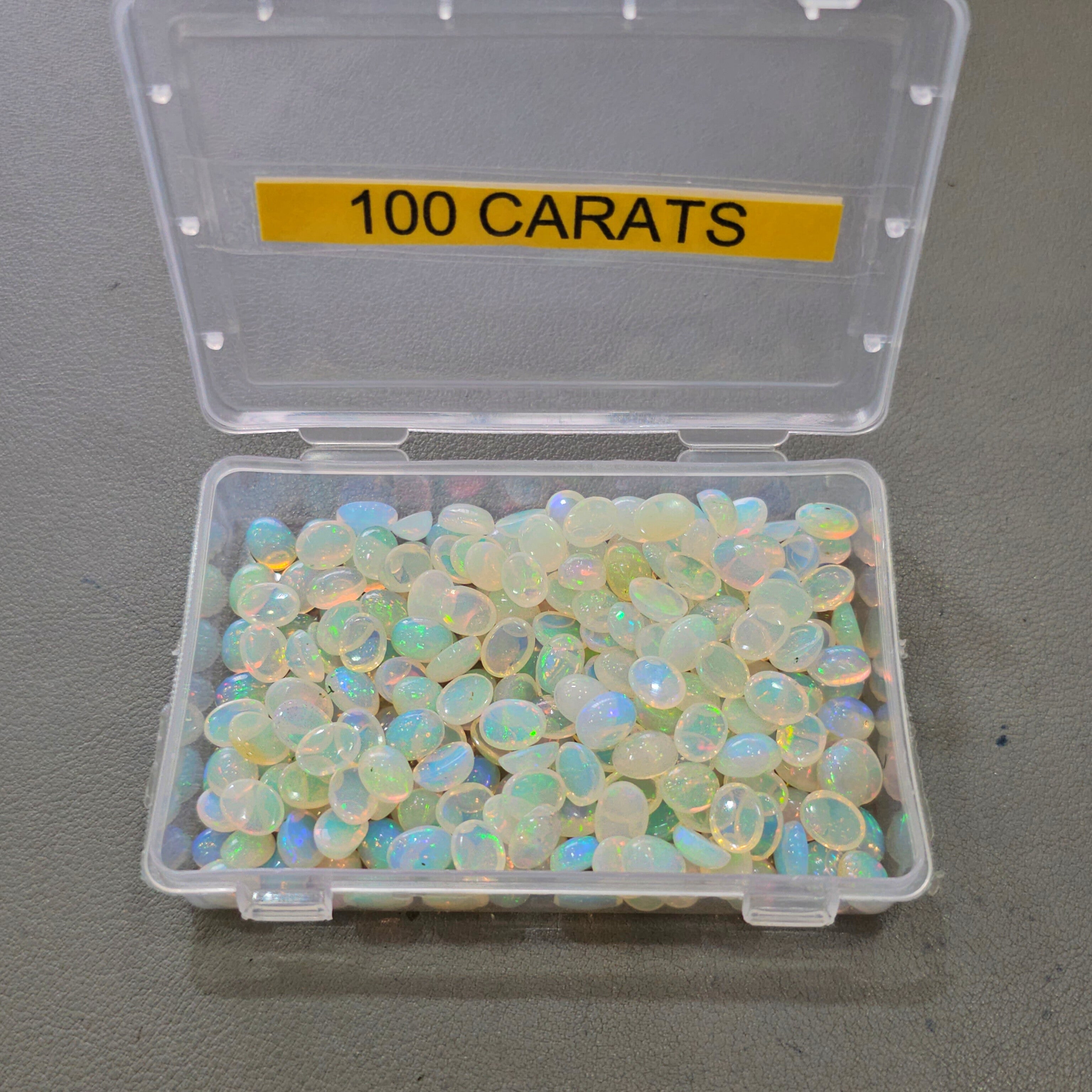 100 Carats of High Quality Natural Opals | 7mm to 9mm | 100 Pcs approx