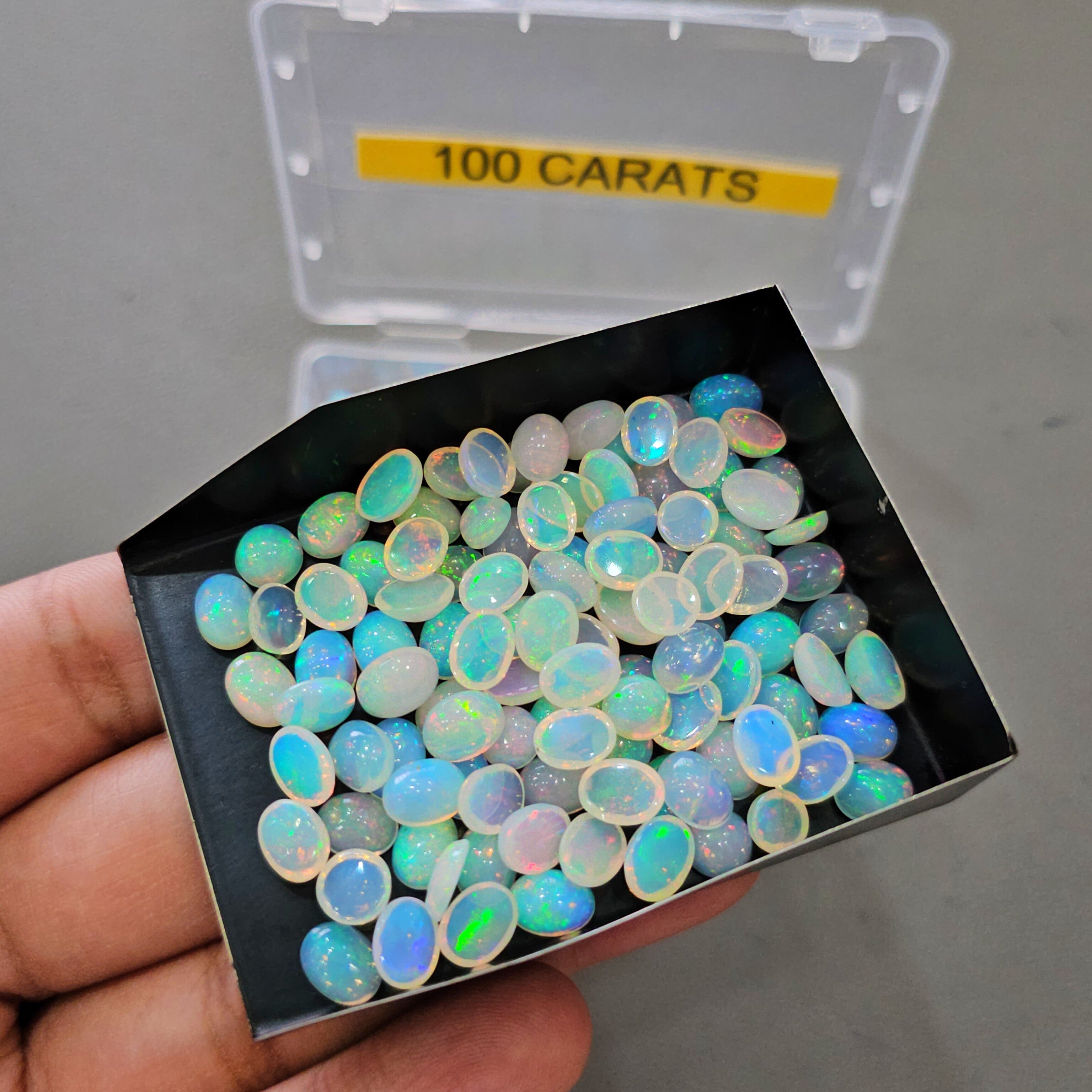100 Carats of High Quality Natural Opals | 7mm to 9mm | 100 Pcs approx