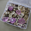 500Gram Mix Brazilian Faceted Crystal | Mix of Amethyst, Clear quartz, Smoky, Phantom, Imperial Quartz, White Topaz