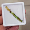 15 Pcs Of Natural Tourmaline Faceted | Oval | Size: 4-5mm