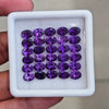 30 Pcs Of Natural  Amethyst Faceted | Oval | Size:7x5mm