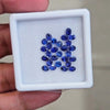 27 Pcs of Natural Blue Sapphire Faceted | Oval & Round | Size: 3-4mm