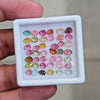 42 Pcs Natural Multi Tourmaline Faceted | Fancy | Size:4-5mm