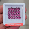 15 Pcs of Natural Malaya Garnet Faceted | Mix | Size: 5-6mm