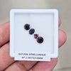 4 Pcs of Natural Unheated Spinel Faceted | Mix | Size: 5-6mm