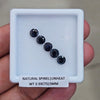 5 Pcs of Natural Unheated Spinel Faceted | Round | Size: 5mm
