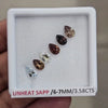 Natural Madagascar Sapphire  | 6-7mm | Pear