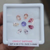 Natural Madagascar Sapphire  | 5-6mm | Mix Shape