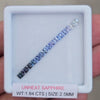 Box Of Natural Sri Lanka Unheated Sapphire  | 2.5mm | Square
