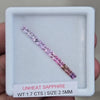 Box Of Natural Madagascar Unheated Sapphire  | 2.5mm | Square
