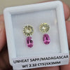 Box Of Natural Madagascar Unheated Sapphire  | 5mm | Oval & Round