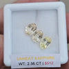 Box Of Natural Sri Lanka Unheated Sapphire  | 6x4mm | Oval