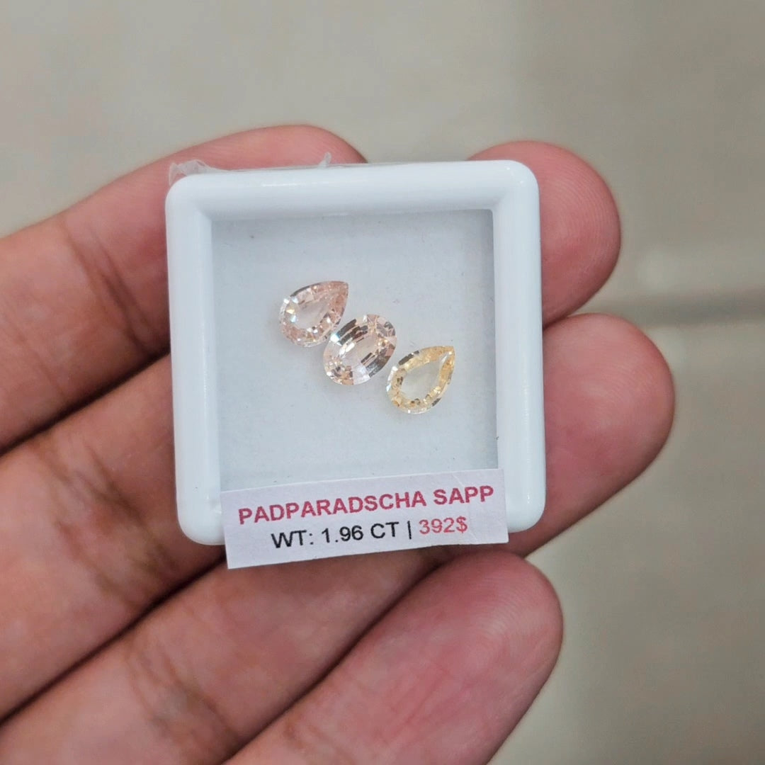 Box Of Natural Sri Lanka Unheated Sapphire  | 6mm | Oval & Pear