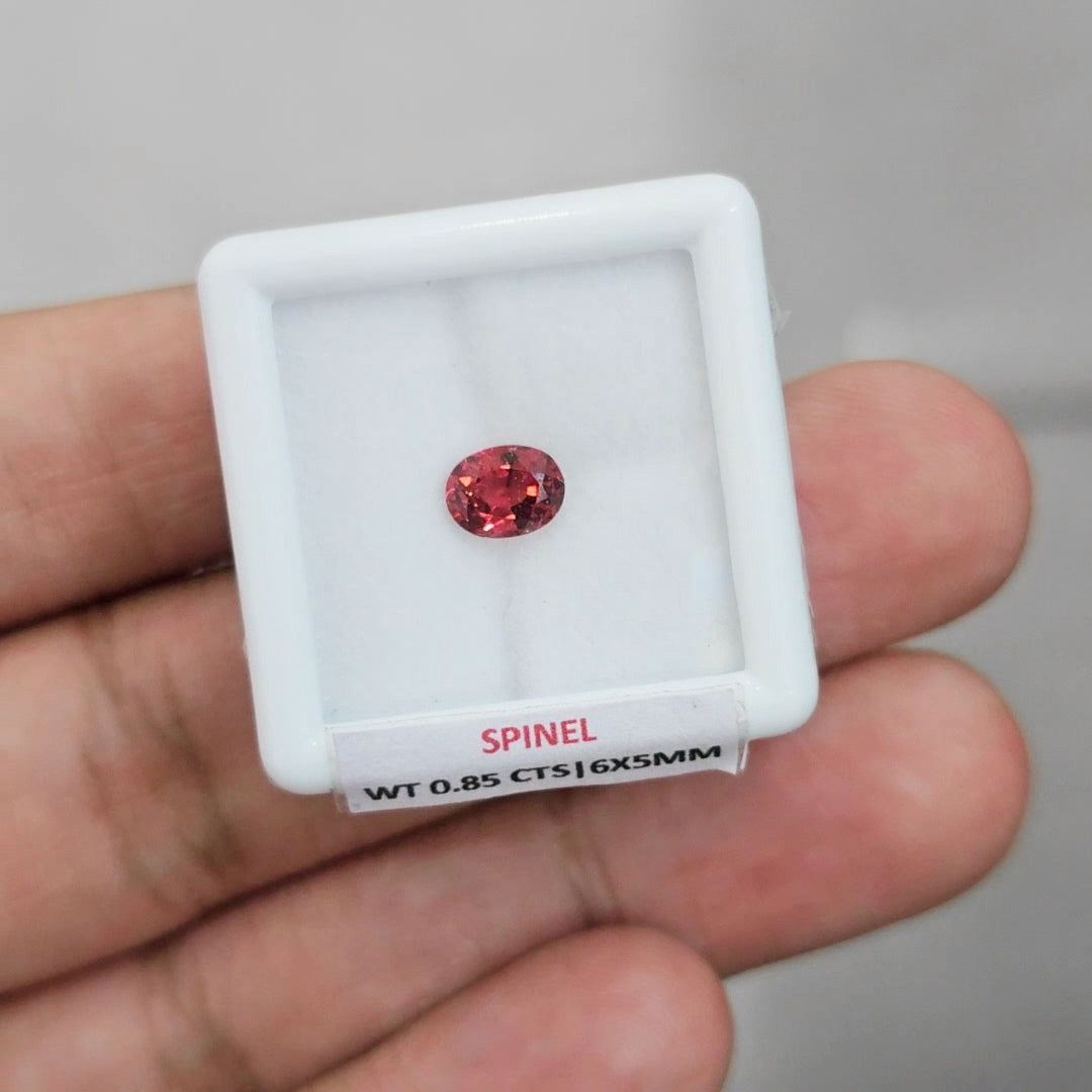 Box Of Natural Burma Spinel Faceted  | 6x5mm | Oval