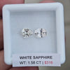 Box Of Natural Sri Lanka Unheated Sapphire  | 6x4mm | Oval & Pear