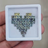 Box Of Natural Madagascar Unheated Sapphire  | 3mm | Square