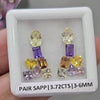 Pair Box Of Natural Sapphire  | 3-6mm | Mix