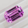 33.35 Cts Natural Kunzite Faceted Clean| With Certificate| 21x14mm | Rectangle |Clean