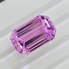 35.8 Cts Natural Kunzite Faceted Clean| With Certificate| 21x13mm | Rectangle |Clean