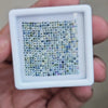 Box Of Natural Unheated Teal Sapphire From Australia | 1.3mm| Round | Ideal Cut
