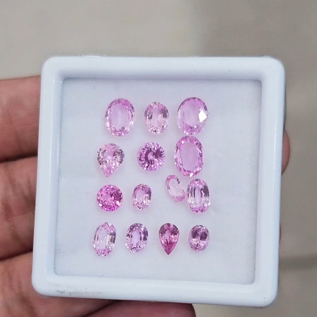 7.9Cts Natural Sri Lanka  Sapphire  | 4-7mm | Mix | Srilanka