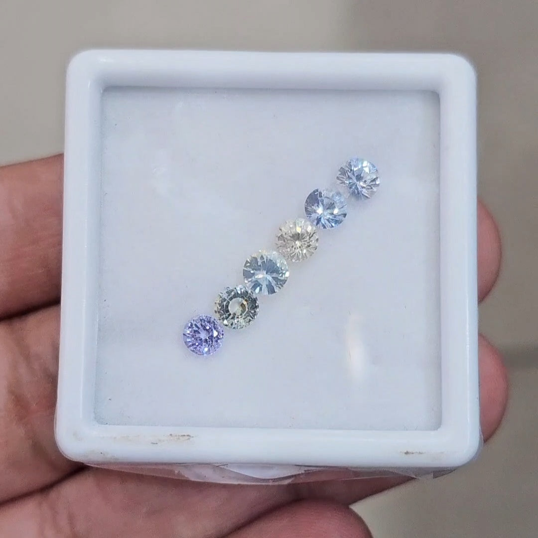 2.7Cts Natural Madagascar  Sapphire  | 5mm | Round