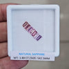 1.80Cts Natural Sri Lanka  Sapphire  | 5X3mm | Rectangle | Srilanka