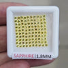3.56Cts Natural Madagascar  Sapphire  |  1.8mm | Round | Ideal Cut