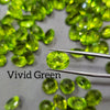 5 Pcs of Natural Peridot Faceted | 9-11mm | Mix Shape |Vivid Green with Inclusions - The LabradoriteKing