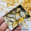 500Cts of Natural Unheated Citrine Cabochon | 12–28mm | Mixed Shapes | 20–30 Pcs