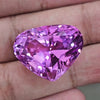 49.6Cts Natural Kunzite Faceted Clean| With Certificate| 25x20mm | Teardrop |Clean - The LabradoriteKing