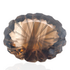 1 Pieces Natural Smoky Quartz Carved Oval Shape | Bi-Color | Size:30x24mm - The LabradoriteKing