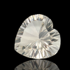 1 Pieces Natural Crystal Quartz Faceted 3D Cut Heart Shape | Size:18mm - The LabradoriteKing