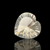 1 Pieces Natural Crystal Quartz Faceted 3D Cut Heart Shape | Size:15mm - The LabradoriteKing