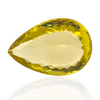 1 Pieces Natural Lemon Quartz Faceted Pear Shape | Size:40x28mm - The LabradoriteKing