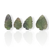 1 Pics Of Natural Leaf Tourmaline Carved | Size:26X12mm | With Certificate - The LabradoriteKing