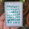 47 Pcs Of Natural Emerald Faceted | Shap:Mix | Size:4-6mm - The LabradoriteKing