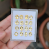 16 Pcs Of Natural Citrine Faceted | Shape: Oval | Size:8x6mm