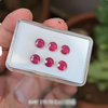 Natural Ruby Faceted Gemstone | Shape: Round | Size:6mm - The LabradoriteKing