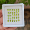 30 Pcs Of Natural Peridot Faceted | Oval Shape | Size: 6x4mm - The LabradoriteKing