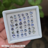 36 Pcs Of Natural Unheated Tanzanite Faceted Gemstone | Shape: Mix | Size:5-8mm - The LabradoriteKing