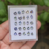 25 Pcs Of Natural Unheated Tanzanite Faceted Gemstone | Shape: Mix | Size:5-7mm - The LabradoriteKing