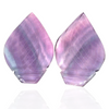 Natural Flourite Stone Pair Carved | Size: 35x16mm - The LabradoriteKing