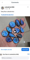 11 Pcs Blue Labradorite - The LabradoriteKing