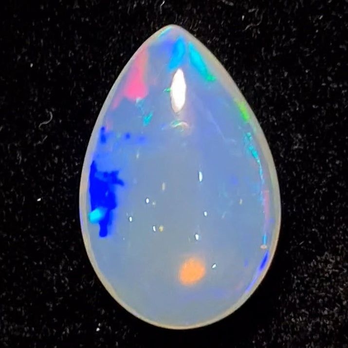 Natural Ethiopian Opal Cabochon | Pear| Size: 24x16mm