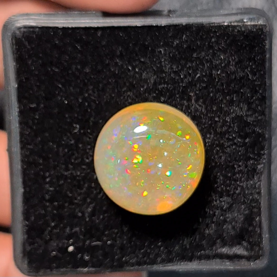 Natural Ethiopian Opal Cabochon | Round| Size: 16mm