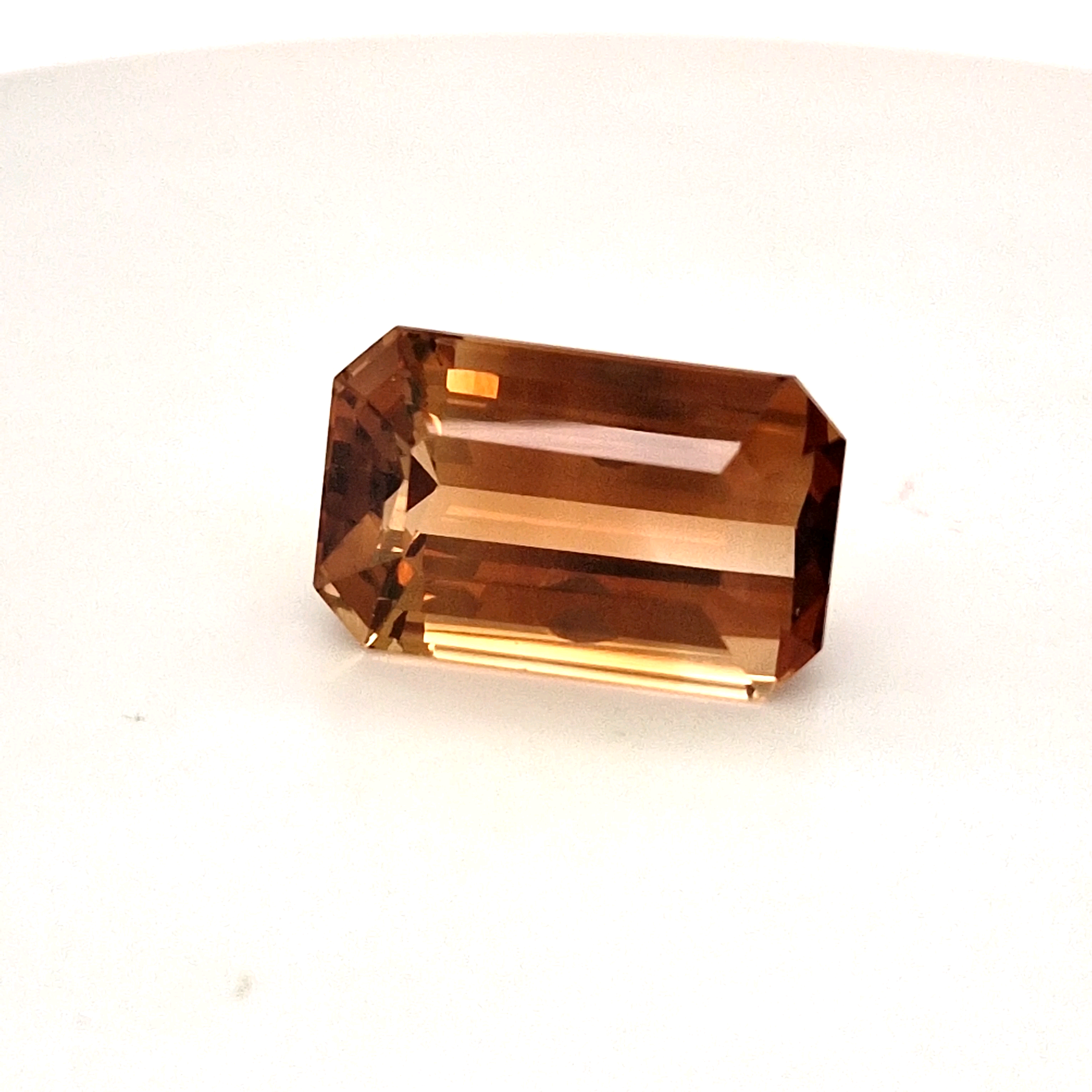 Natural Imperial Topaz Faceted | Rectangle | Size: 21x13mm - The LabradoriteKing